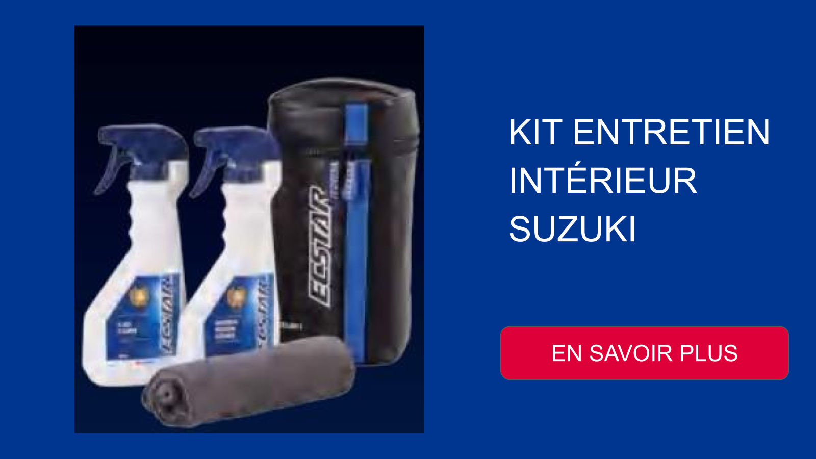 KIT ENTRETIEN INTÉRIEUR SUZUKI